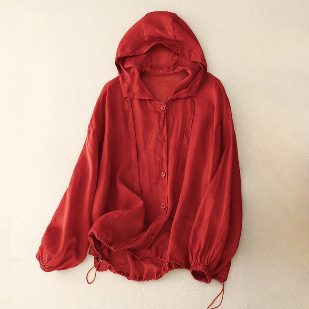 Medina Linen Hoodie