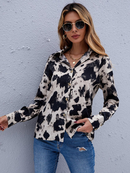 fermon - Animal Print Blouse