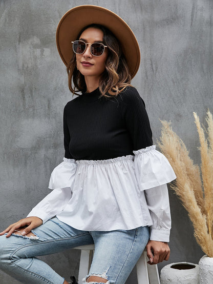 fermon - Color Block Blouse