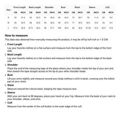 fermon - Lantern Sleeve Stripe V-neck Blouse