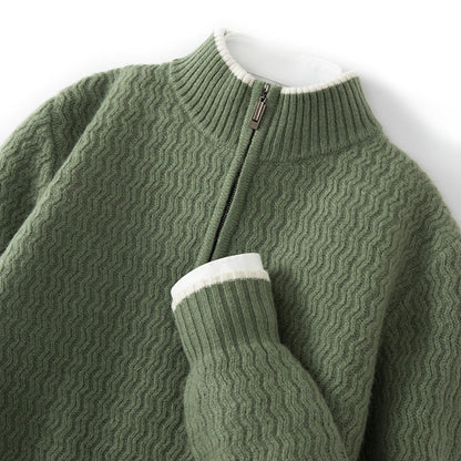 Oxford Ribbed Sweater
