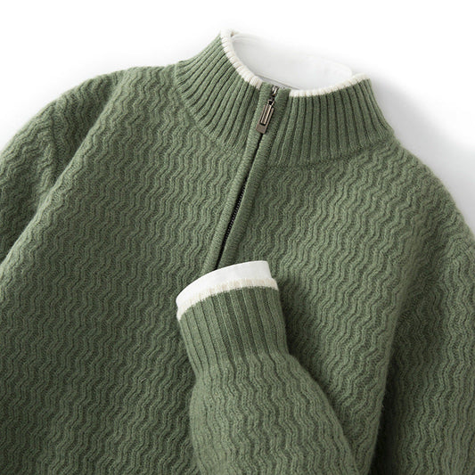 Oxford Ribbed Sweater