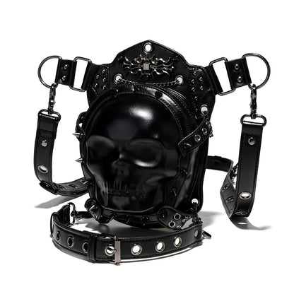 Steampunk Leg Gothic Waist Retro Vintage Fanny Rivet Rock Thigh Bag