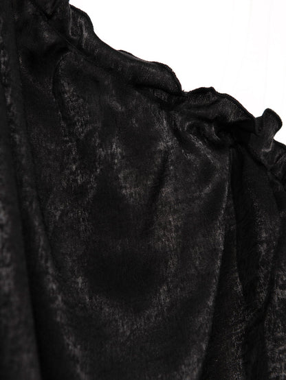 fermon - One Shoulder Puff Sleeve Blouse