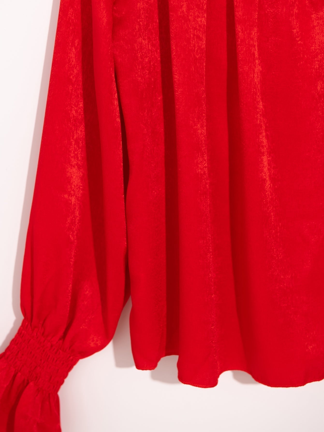 fermon - One Shoulder Puff Sleeve Blouse