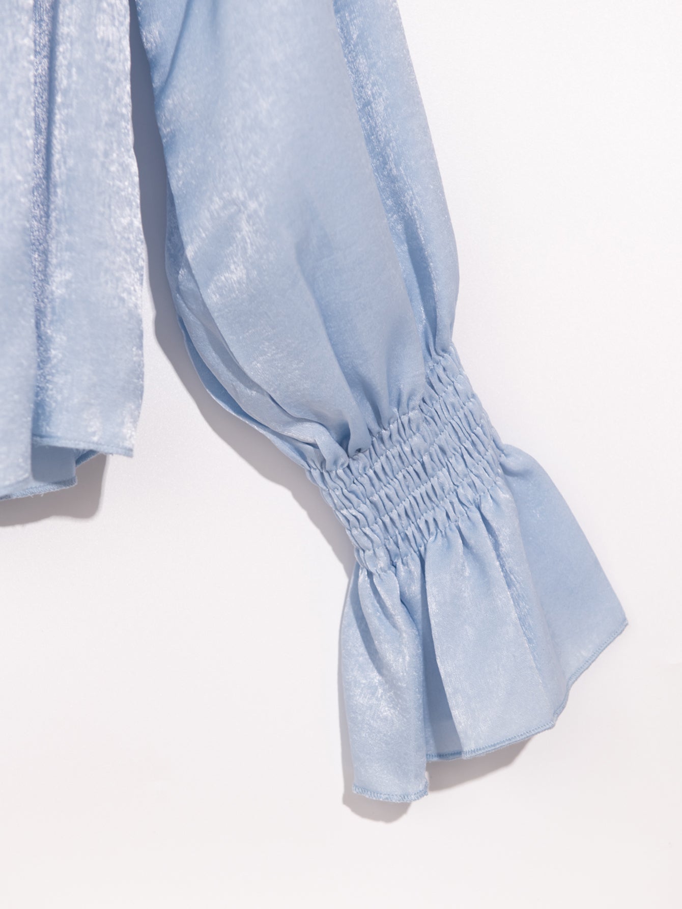 fermon - One Shoulder Puff Sleeve Blouse