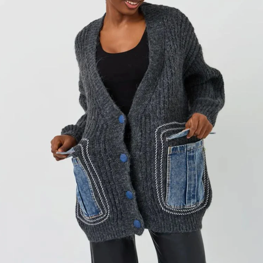 Eden Denim Cardigan
