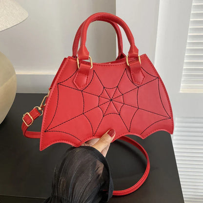 Large Coffin Shape Top Crossbody Travel Phone Capacity Cosmetic Shoulder Handle PU Bag